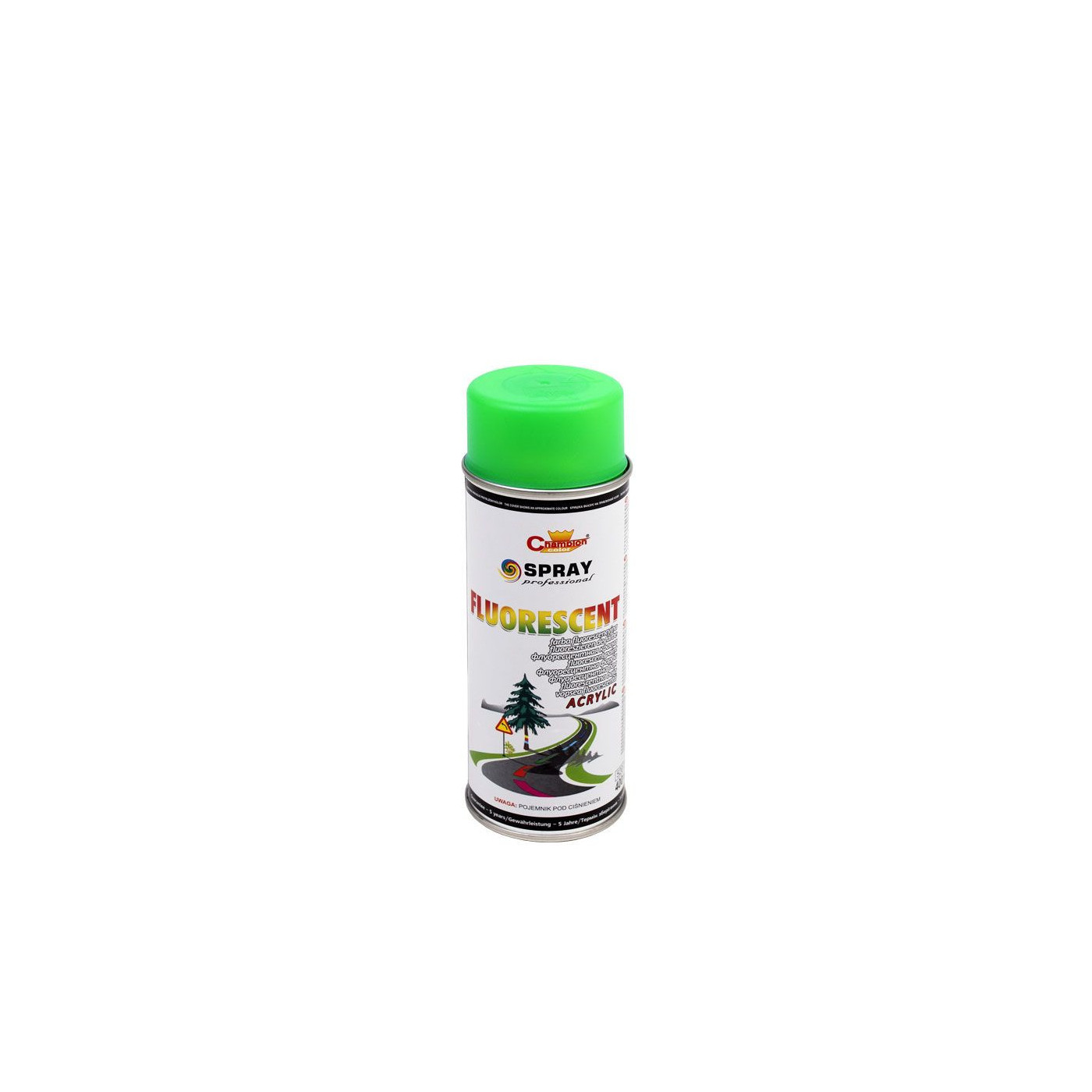 Spray Fluorescencyjny Zielony 400 ml Champion