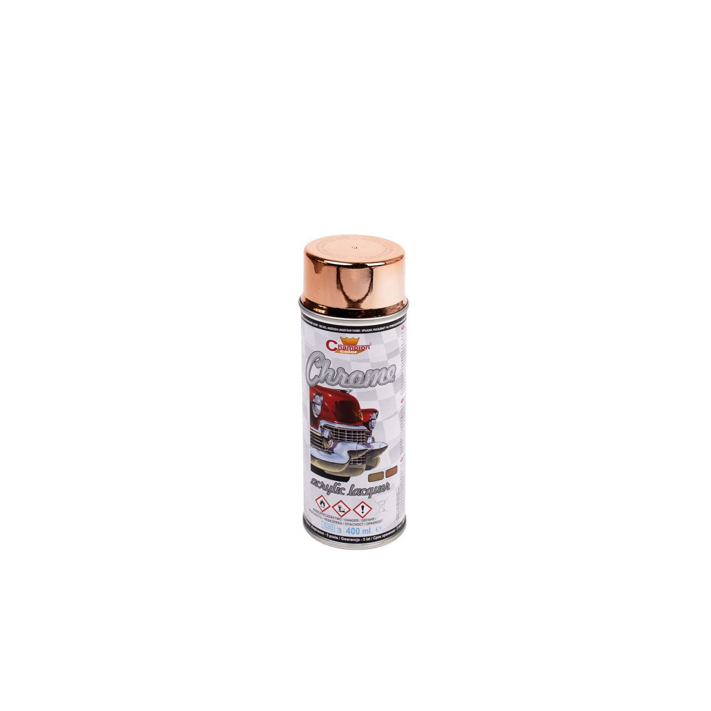 Spray Super Chrom Miedziany 400 ml Champion