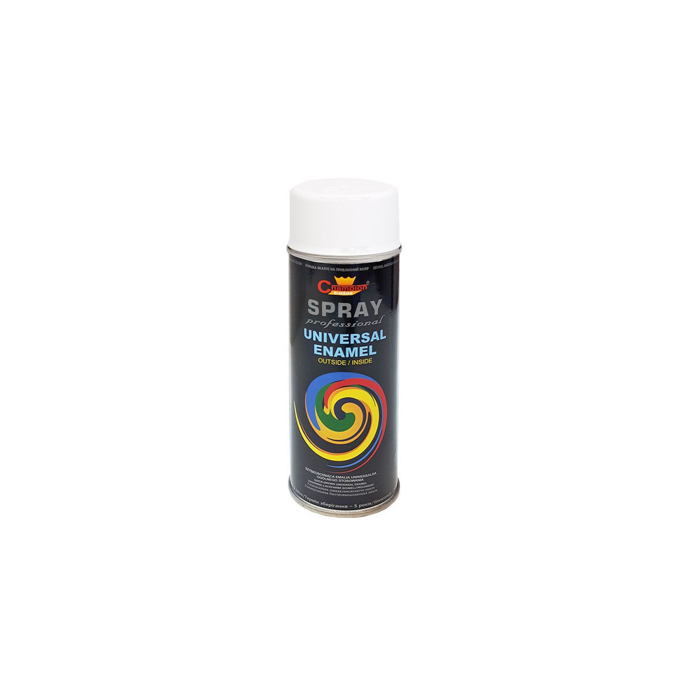 Spray Uniwersalny Biały Mat Ral 9010 400 ml Champion