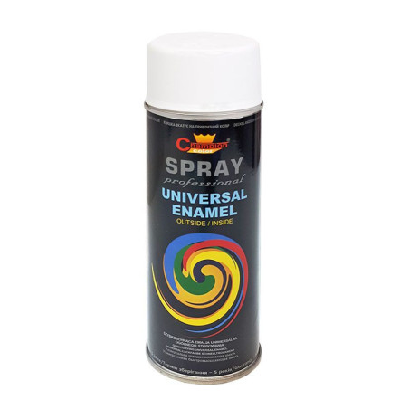 Spray Uniwersalny Biały Mat Ral 9010 400 ml Champion