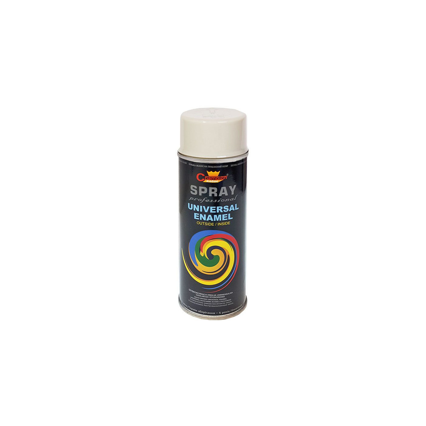 Spray Uniwersalny Biały Połysk Ral 9010 400 ml Champion