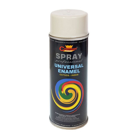 Spray Uniwersalny Biały Połysk Ral 9010 400 ml Champion