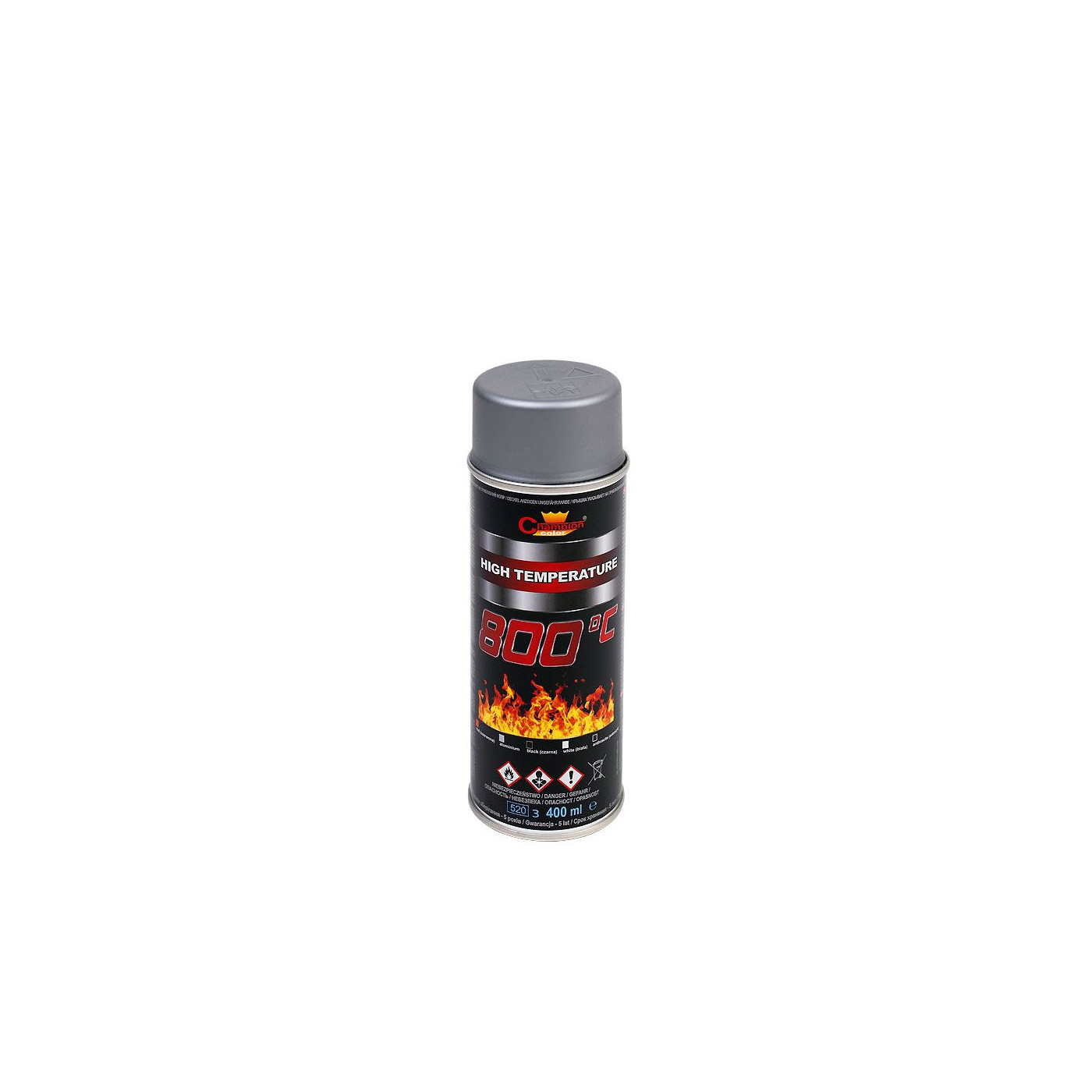 Spray Żaroodporny Aluminiowy 400 ml Champion