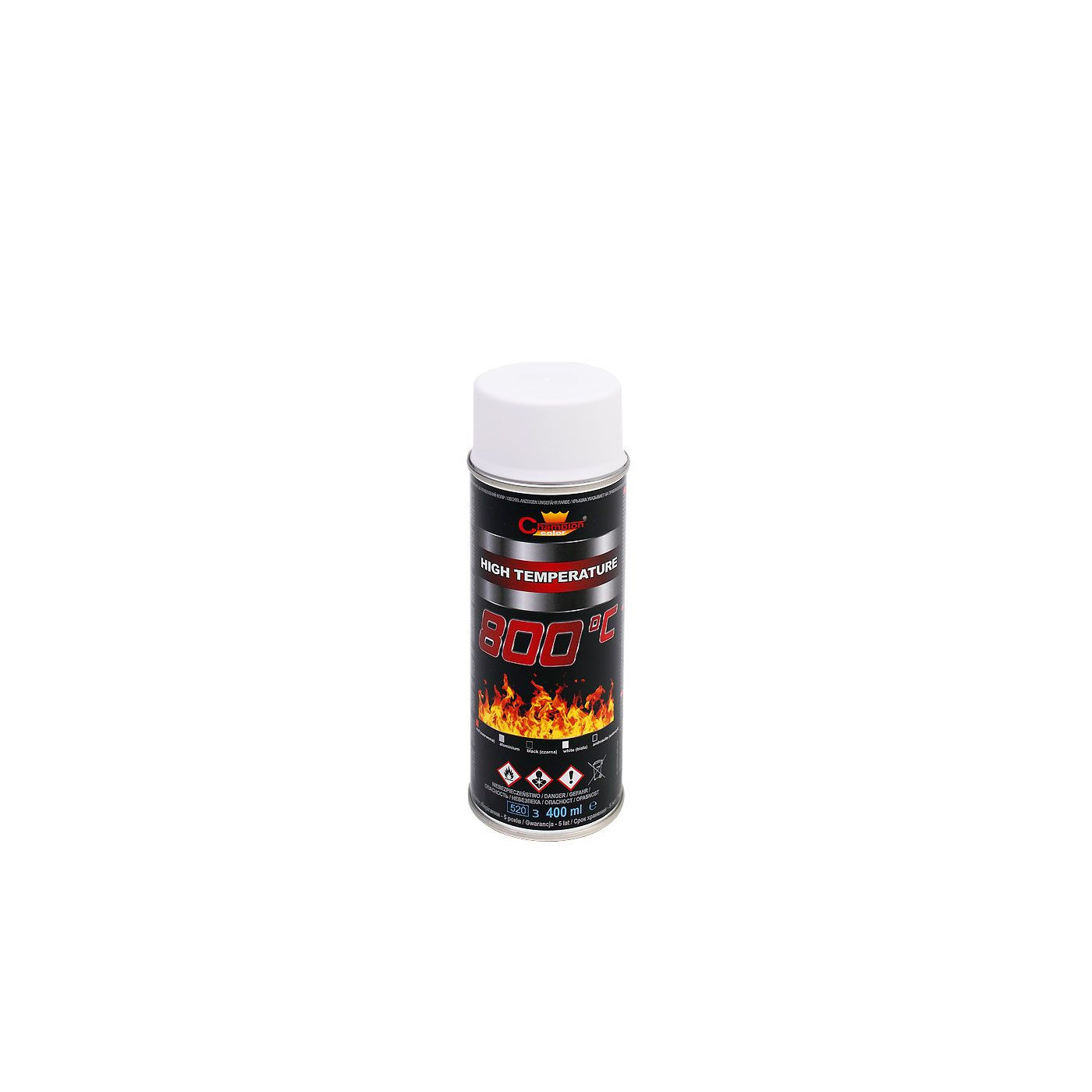 Spray Żaroodporny Biały 400 ml Champion