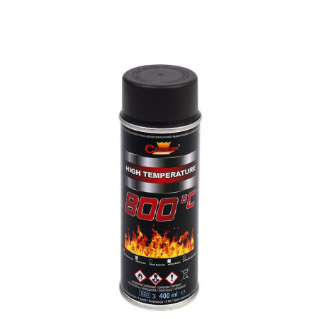 Spray Żaroodporny Czarny 400 ml Champion