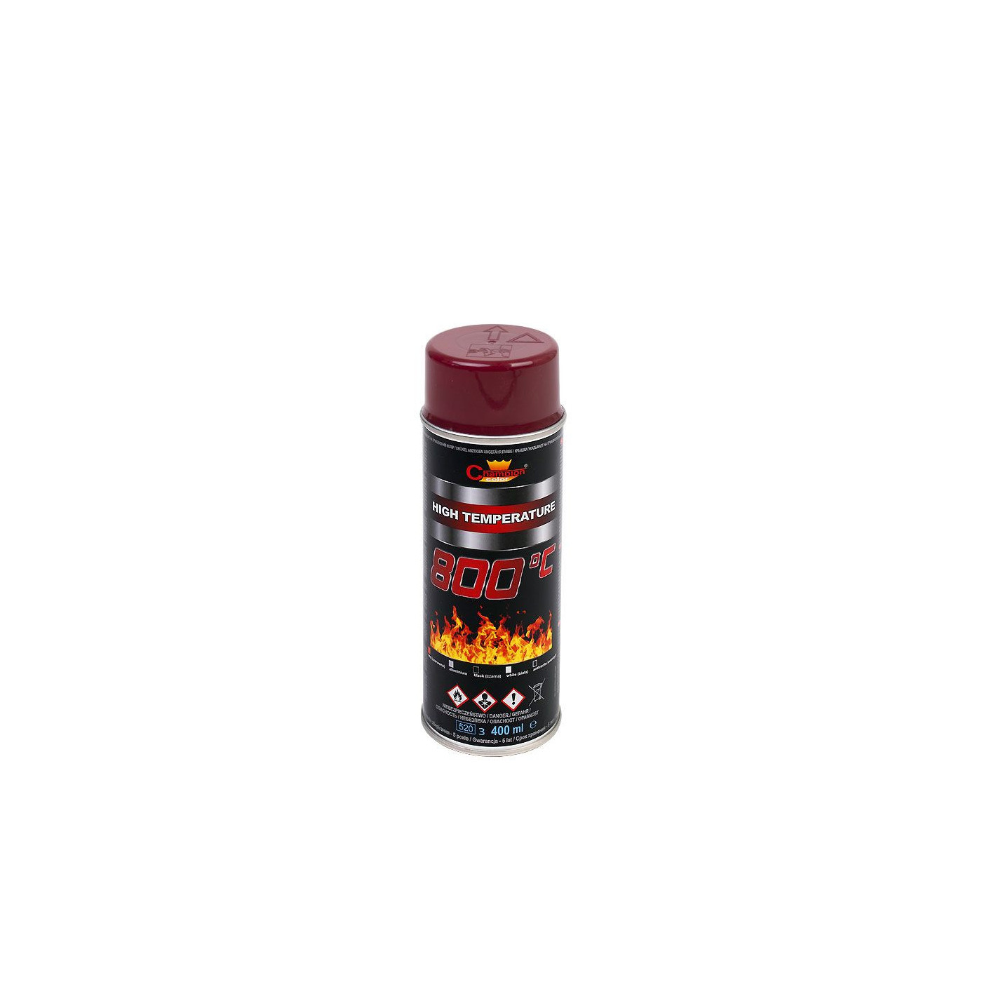 Spray Żaroodporny Czerwony 400 ml Champion