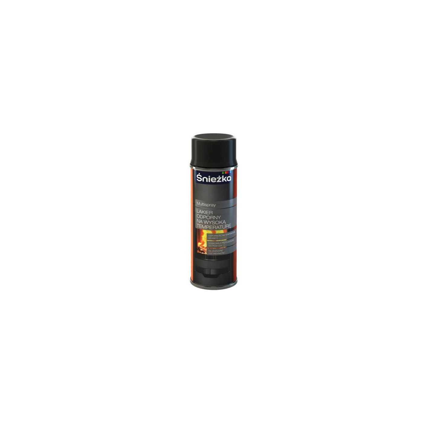 Spray Odporny Na Wysoką Temperaturę Czarny 400 ml Śnieżka