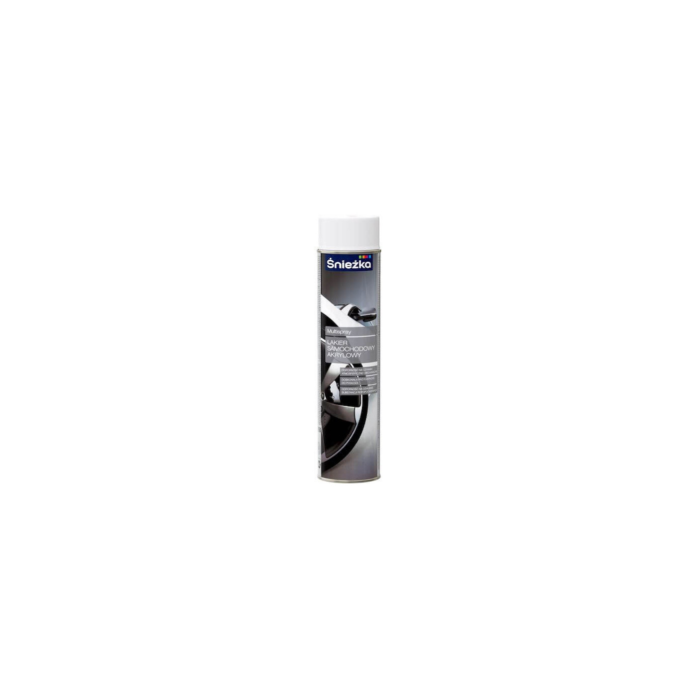 Spray Samochodowy Biały Połysk 600 ml Śnieżka