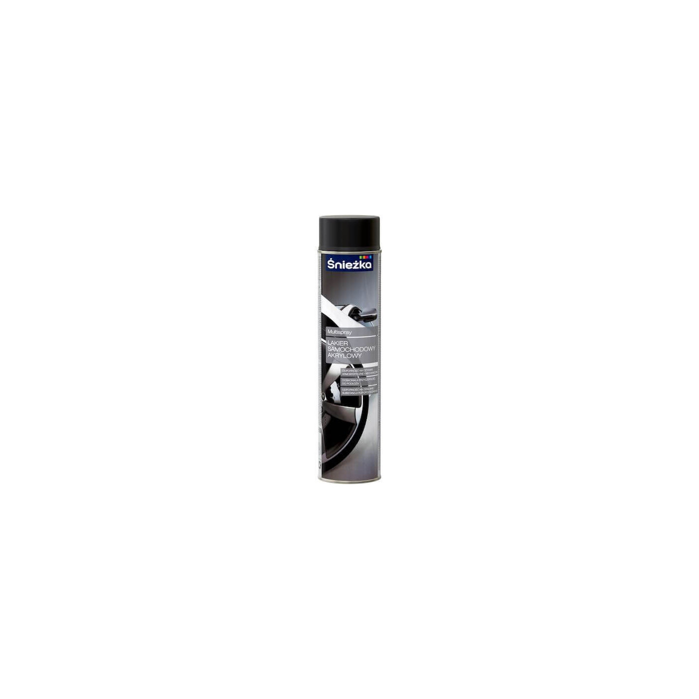Spray Samochodowy Czarny Mat 600 ml Śnieżka