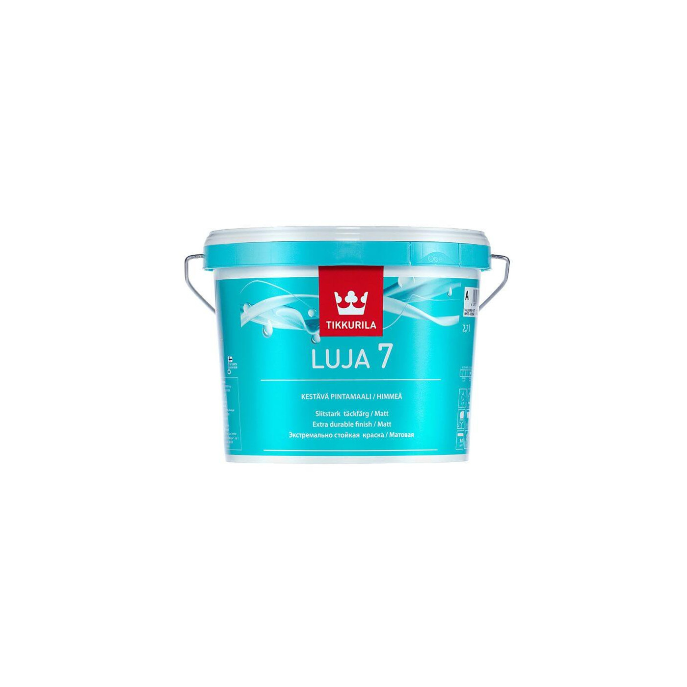 Farba Akrylowa Luja Matt Baza A 2.7 L Tikkurila