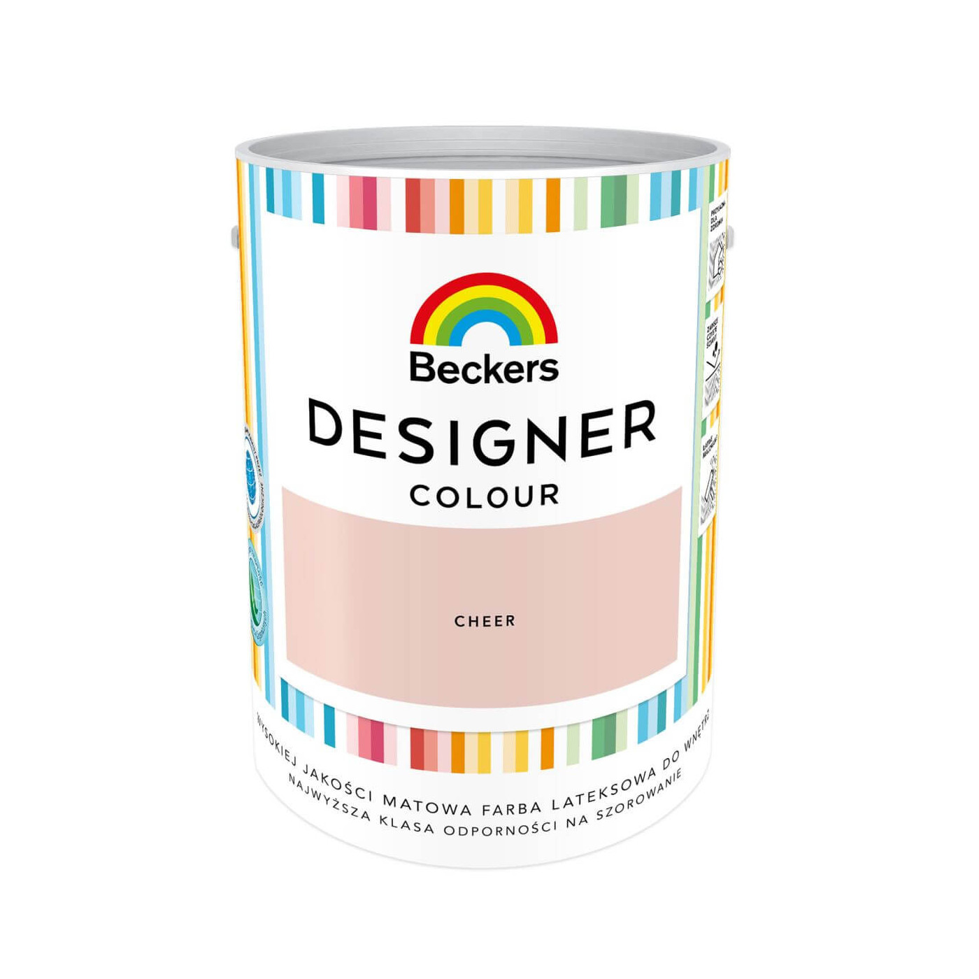 Farba Lateks Designer Colour Cheer 5L Beckers