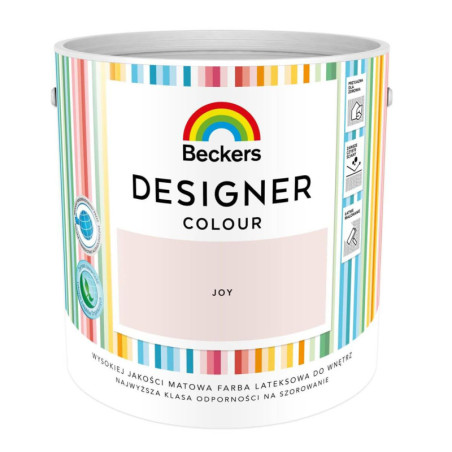 Farba Lateks Designer Colour Joy 5L Beckers