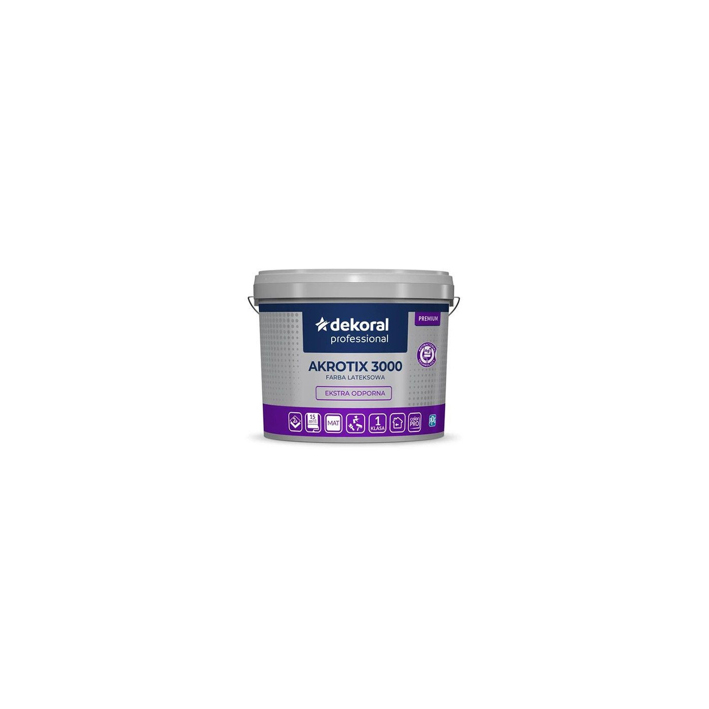 Farba Lateksowa Professional Akrotix 3000 9,71L Baza LN Dekoral