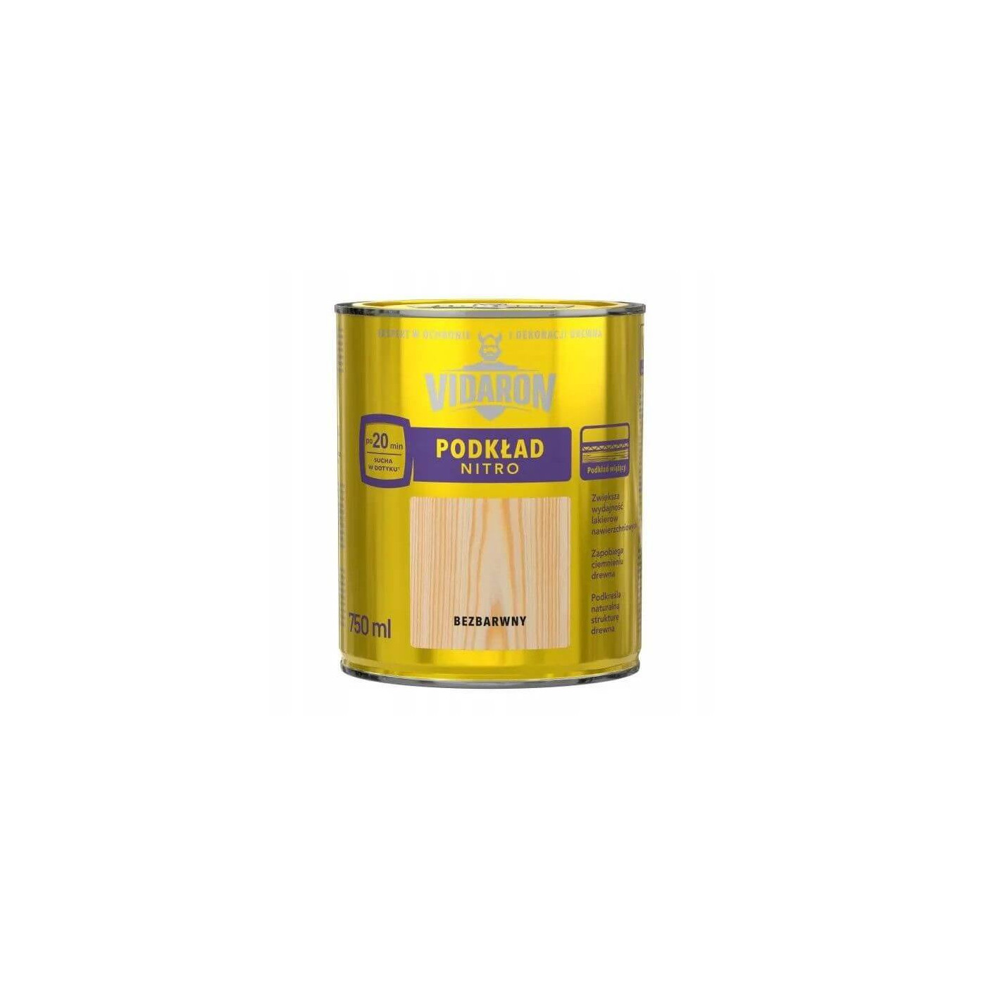Podkład Do Drewna Nitro 0.75L Vidaron
