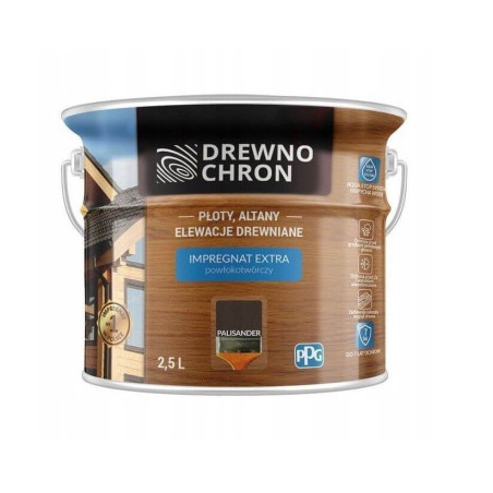 Impregnat Extra Powłokotwórczy Palisander 2,5L Drewnochron