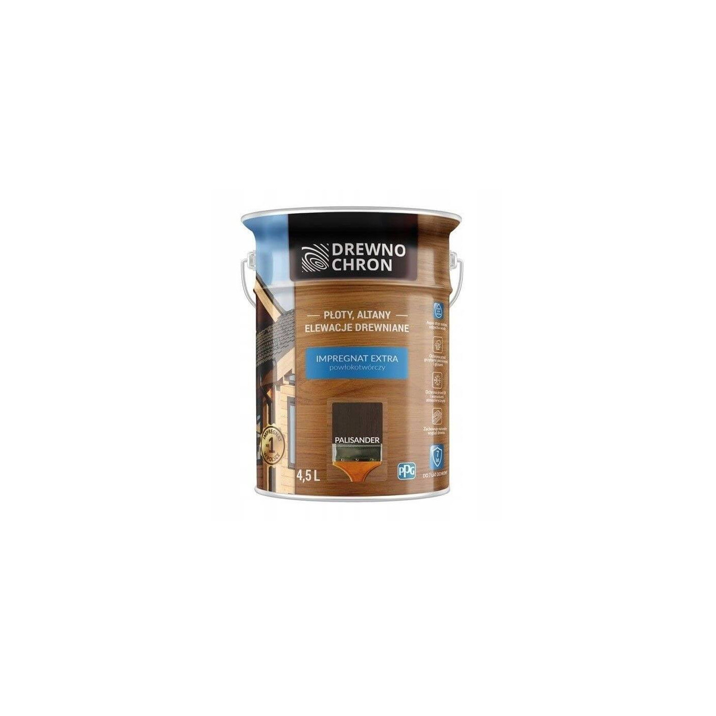Impregnat Extra Powłokotwórczy Palisander 4,5L Drewnochron
