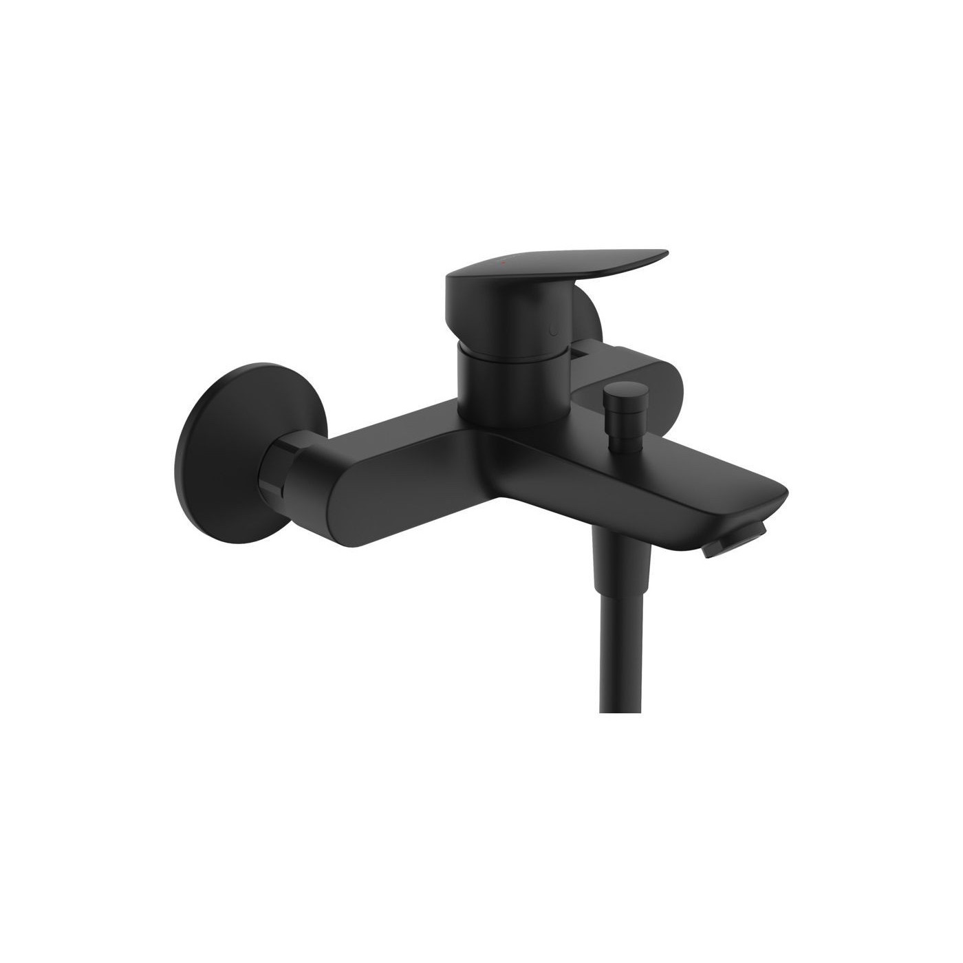 Bateria Wannowa Natynkowa Logis Czarny Mat 71400670 Hansgrohe
