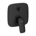 Podtynkowa Bateria Wannowa Logis Czarny Mat 71405670 Hansgrohe