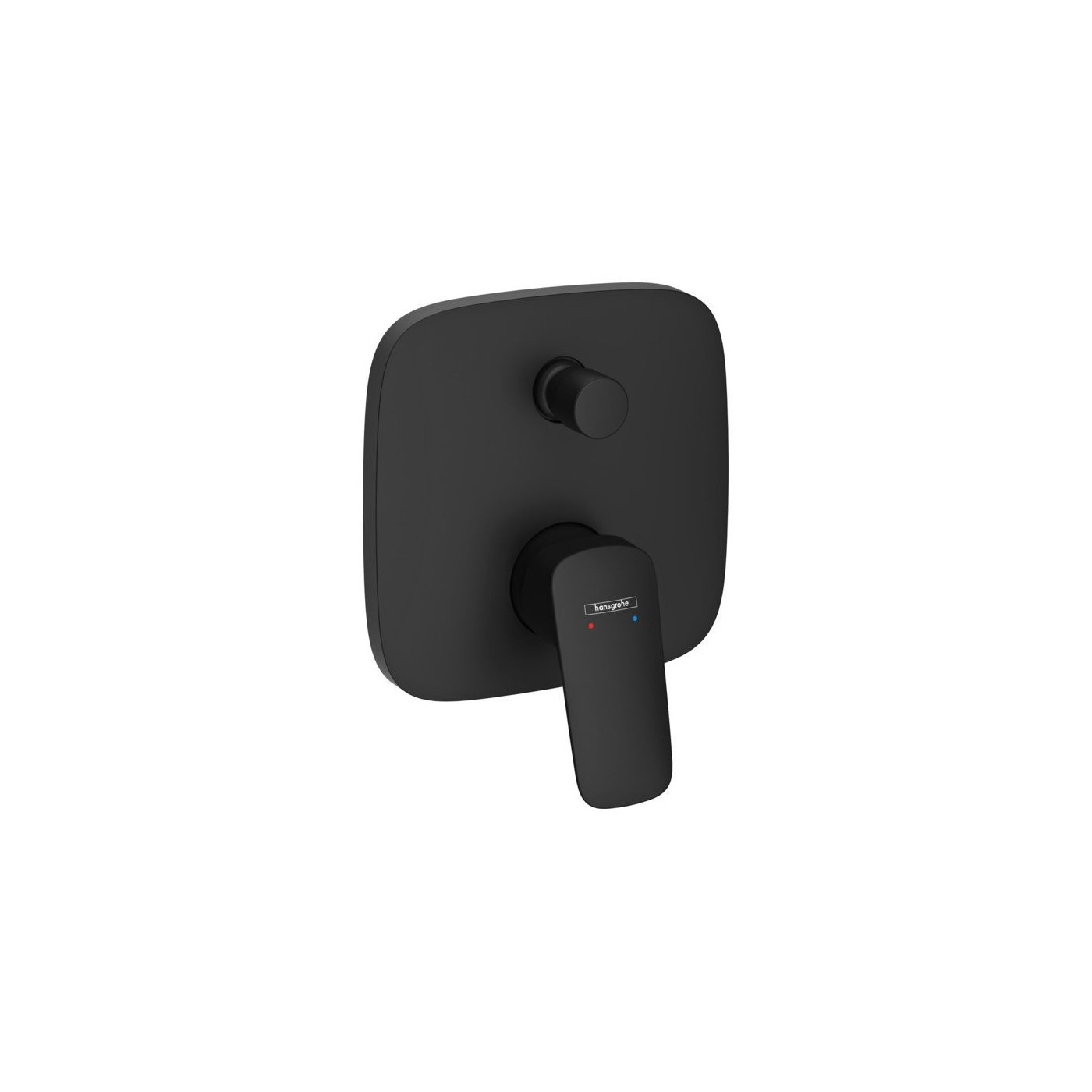 Podtynkowa Bateria Wannowa Logis Czarny Mat 71405670 Hansgrohe