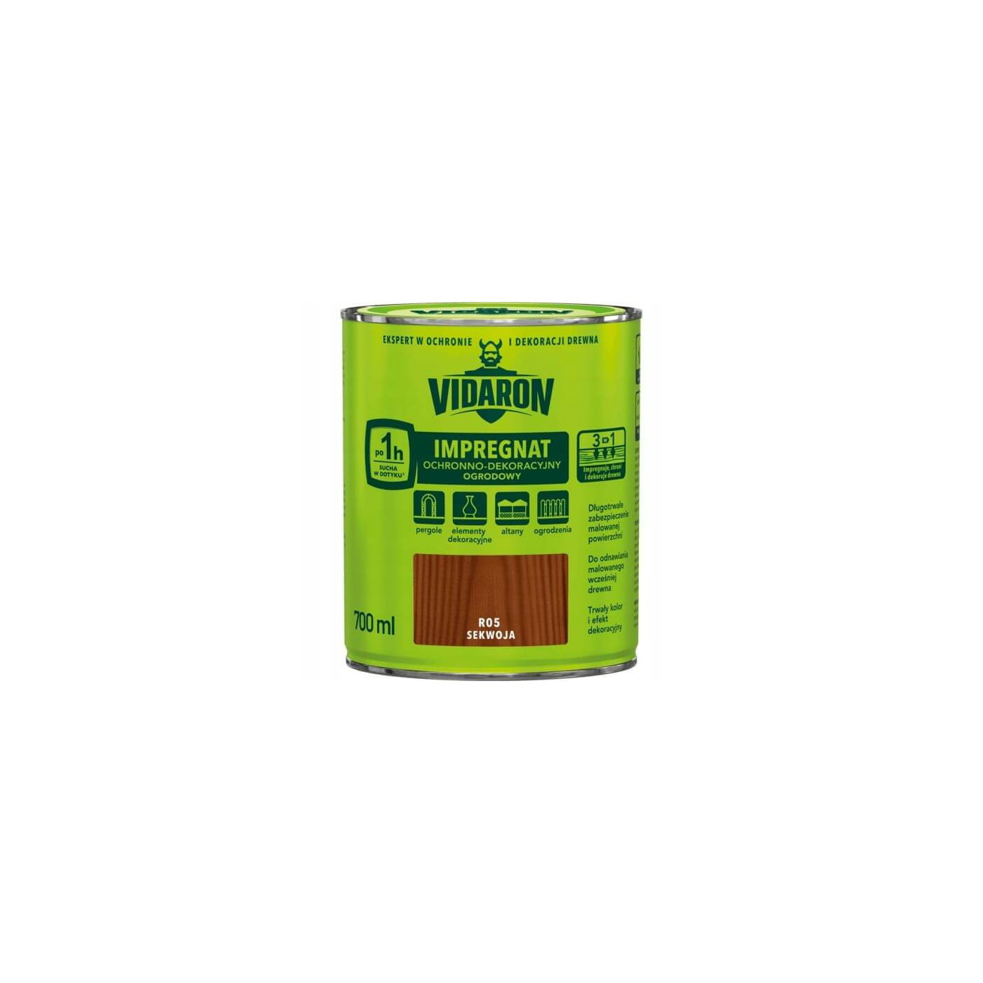 Impregnat Ochronno Dekoracyjny Ogrodowy Sekwoja R05 700 ml Vidaron