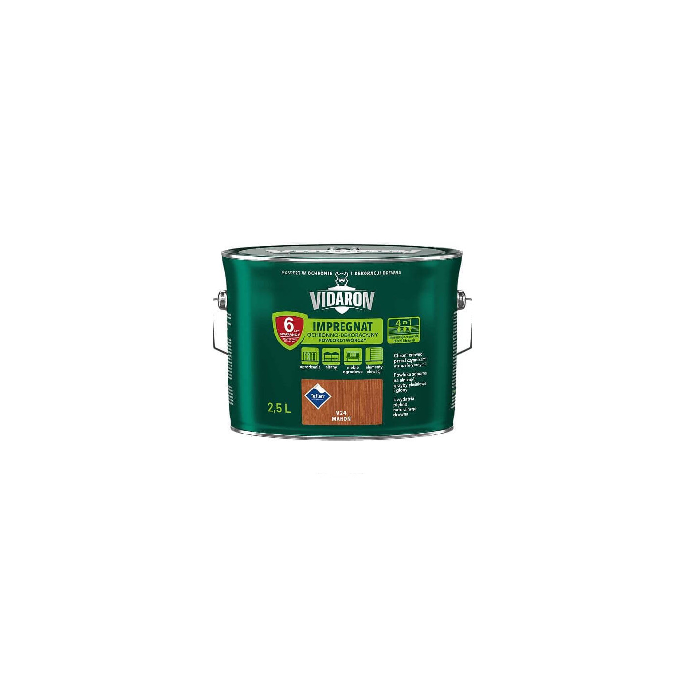 Impregnat Powłokotwórczy Vidaron 2.5L Mahoń V24 Vidaron