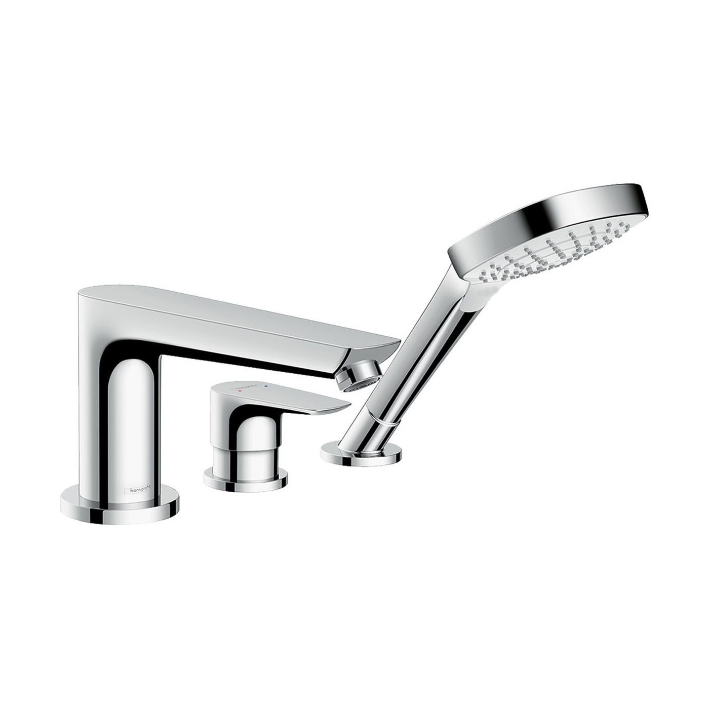 3-Otworowa Bateria Na Brzeg Wanny Talis E Chrom 71731000 Hansgrohe