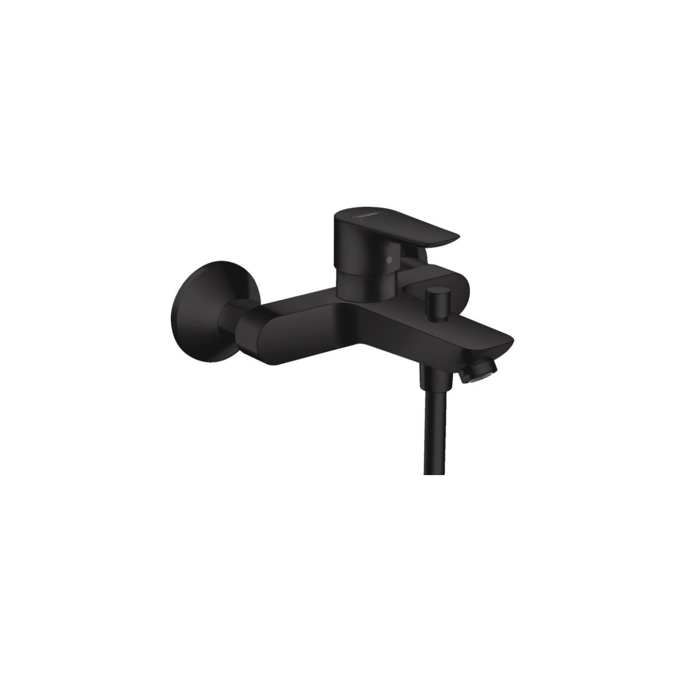 Bateria Wannowa Talis E Czarny Mat 71740670 Hansgrohe