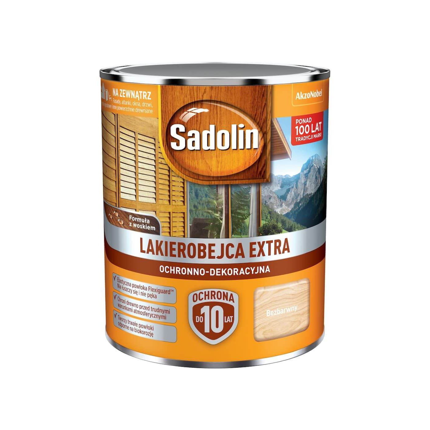 Lakierobejca Extra Bezbarwny 0,75L Sadolin