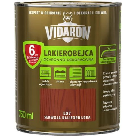 Lakierobejca Ochronno-Dekoracyjna Sekwoja Kalifornijska 0,75L Vidaron
