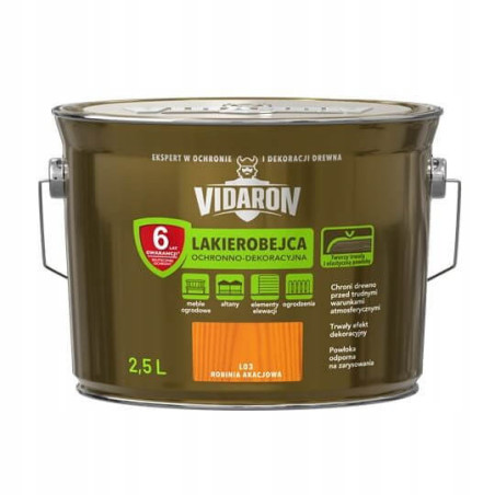 Lakierobejca Ochronno-Dekoracyjna Robinia Akacjowa 2,5L Vidaron