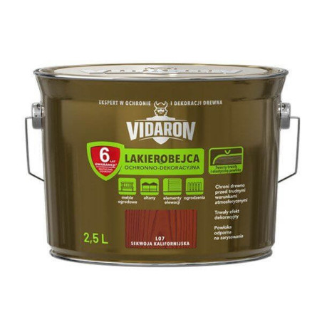 Lakierobejca Ochronno-Dekoracyjna Sekwoja Kalifornijska 2,5L Vidaron