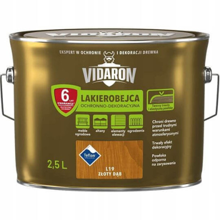 Lakierobejca Złoty Dąb L19 2,5L Vidaron