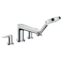 4-Otworowa Bateria Na Brzeg Wanny Talis E Chrom 71748000 Hansgrohe