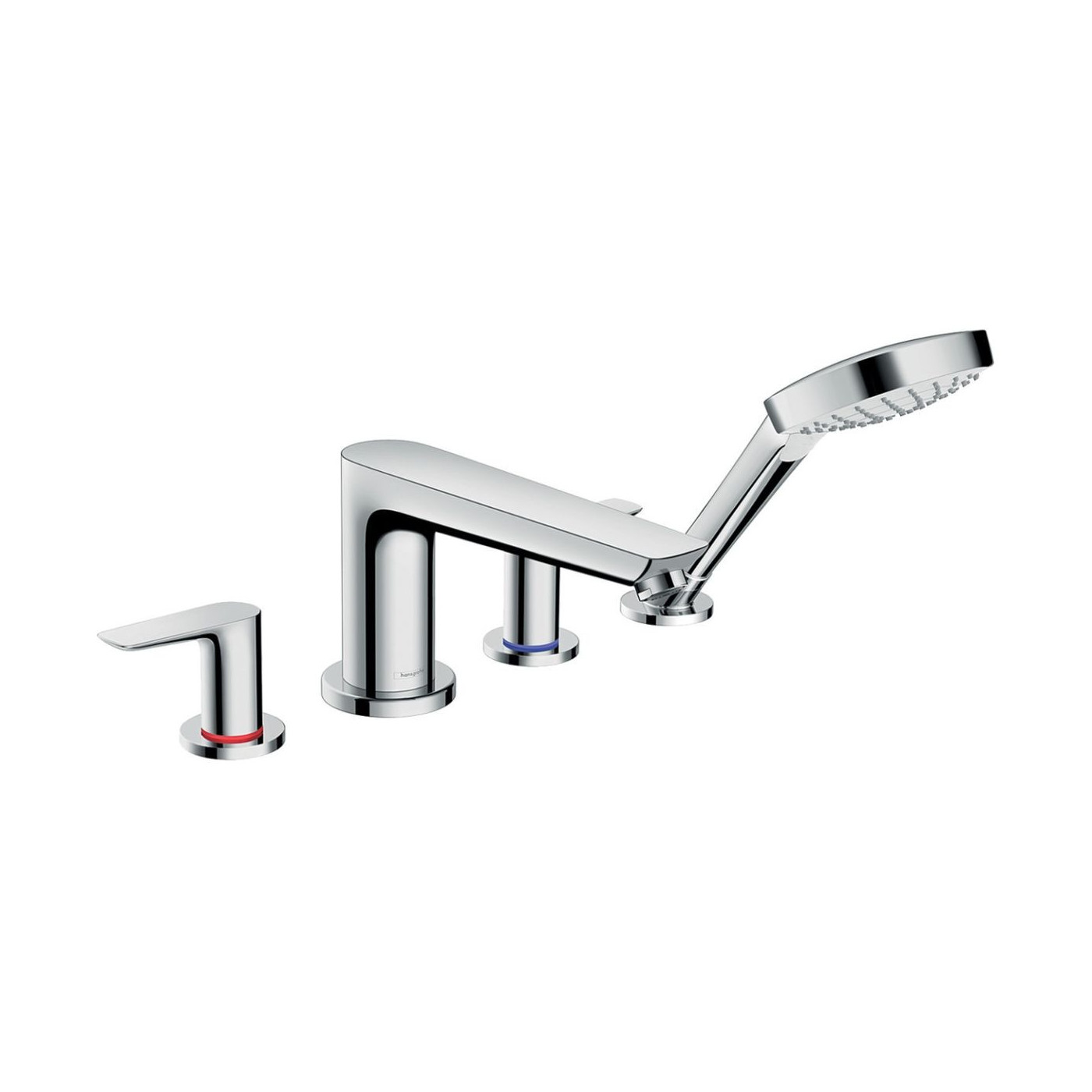 4-Otworowa Bateria Na Brzeg Wanny Talis E Chrom 71748000 Hansgrohe