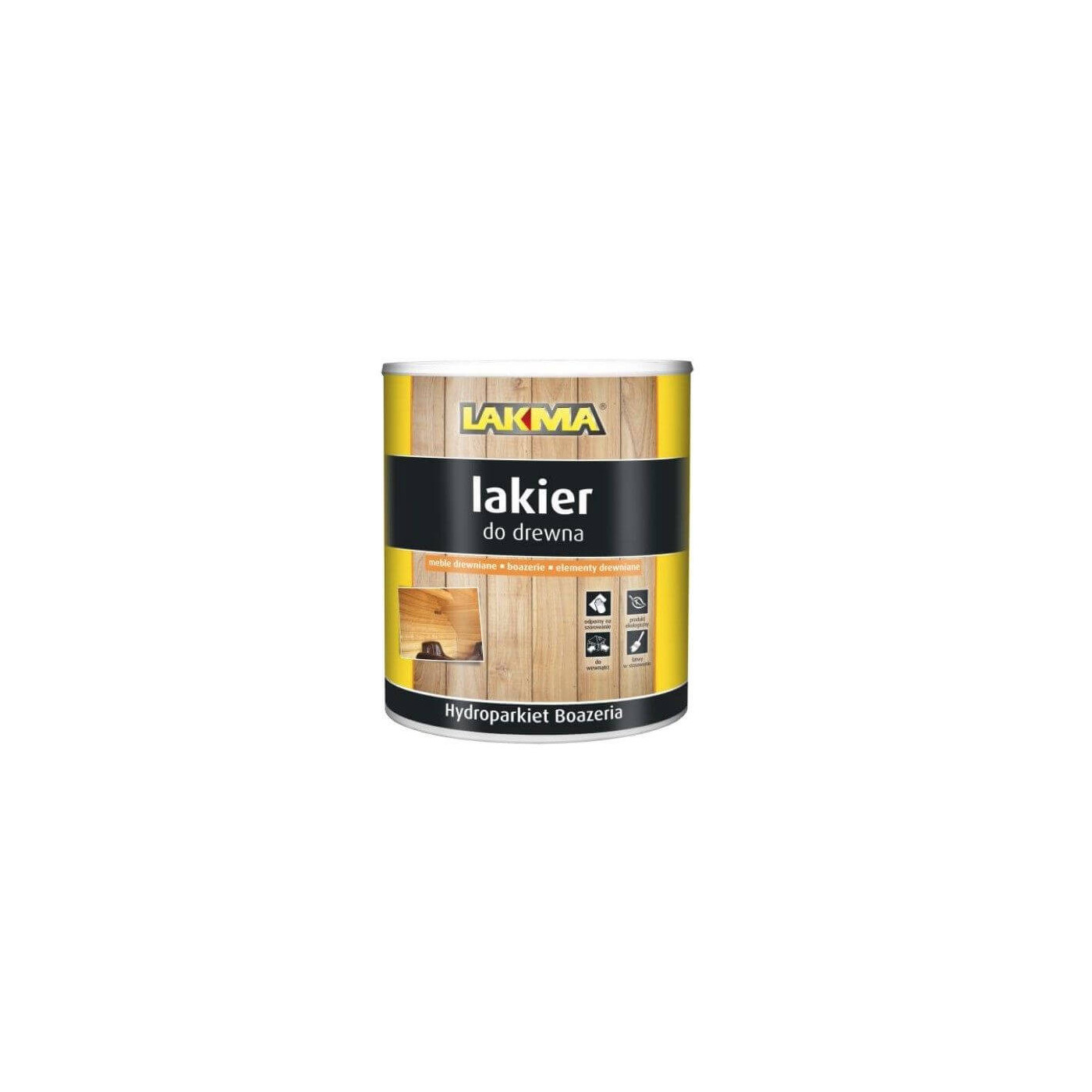 Lakier Hydroparkiet Półmat 5L Lakma