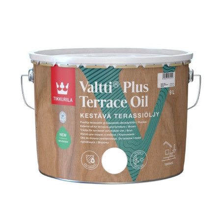 Olej Do Drewna Valtti Plus Terrace Oli Clear 9 l Tikkurila