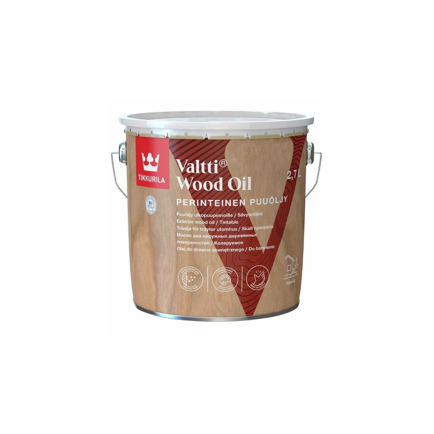 Olej Do Drewna Valtti Wood Oil 2,7L Tikkurila