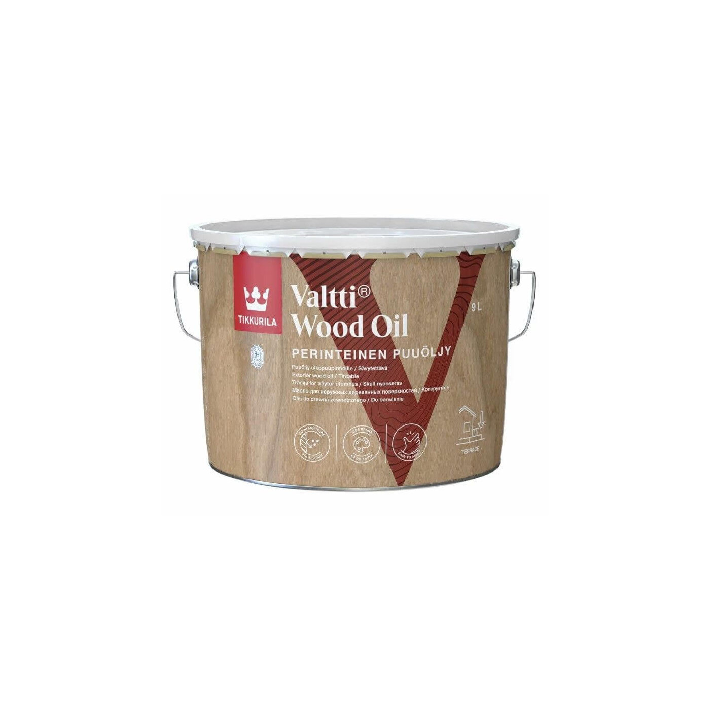 Olej Do Drewna Valtti Wood Oil 9L Tikkurila
