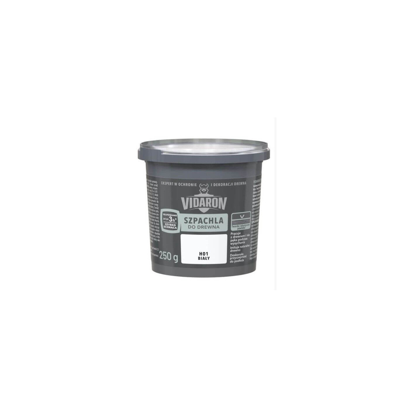 Szpachla Do Drewna H01 Biały 250g Vidaron