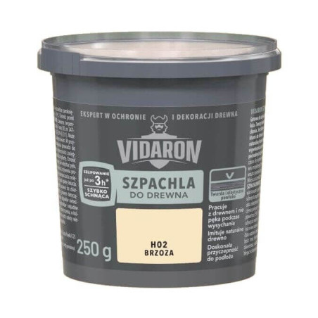 Szpachla Do Drewna H02 Brzoza 250g Vidaron