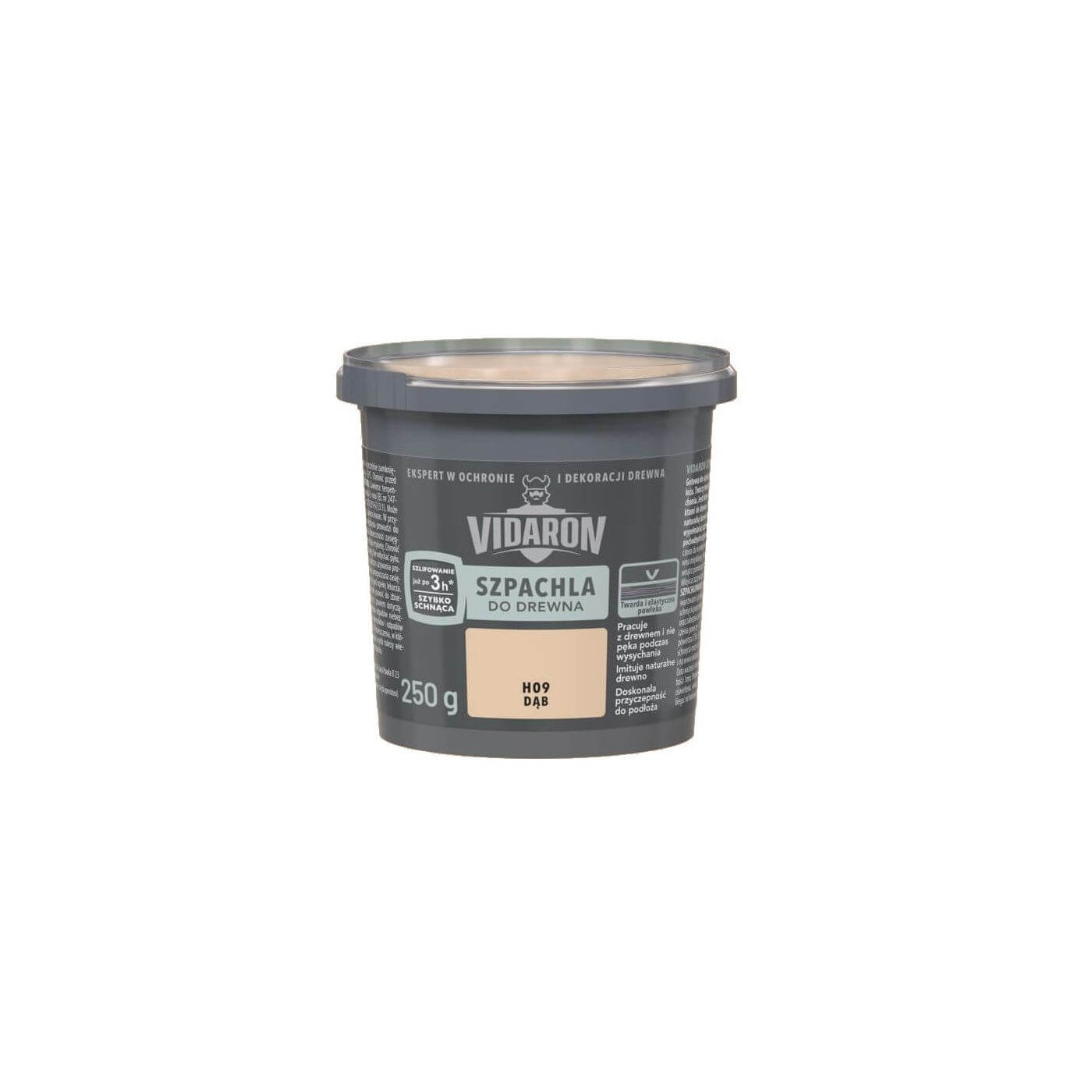 Szpachla Do Drewna H09 Dąb 250g Vidaron