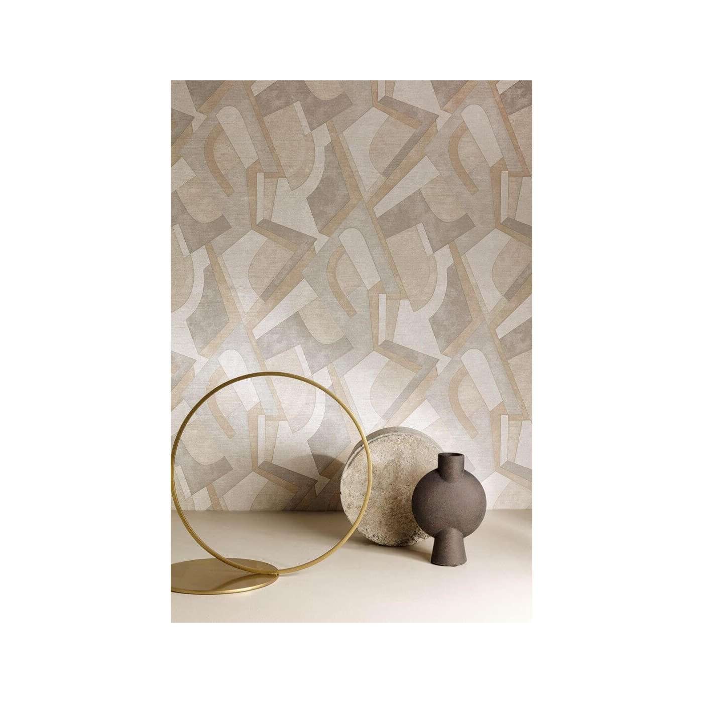 Tapeta Geometryczna Retro Muse MU3404 0,53x10m Grandeco