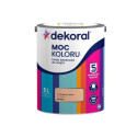 Farba Lateksowa Moc Koloru Morelowy Krem 5l Dekoral