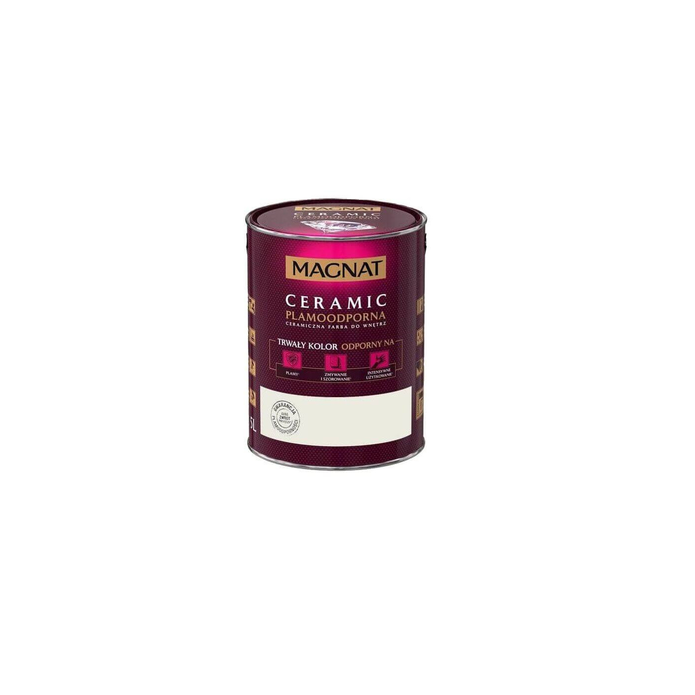 Farba Ceramiczna Ceramic C1 Biały Diament 5l Magnat
