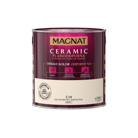 Farba Ceramiczna Magnat Ceramic C10 Szlachetny Kryształ 2,5l