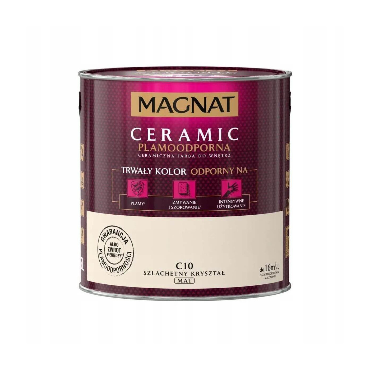 Farba Ceramiczna Magnat Ceramic C10 Szlachetny Kryształ 5l