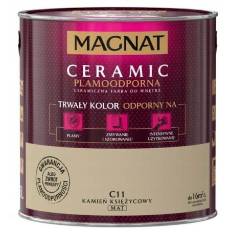 Farba Ceramiczna Magnat Ceramic C11 Kamień Księżycowy 2,5l