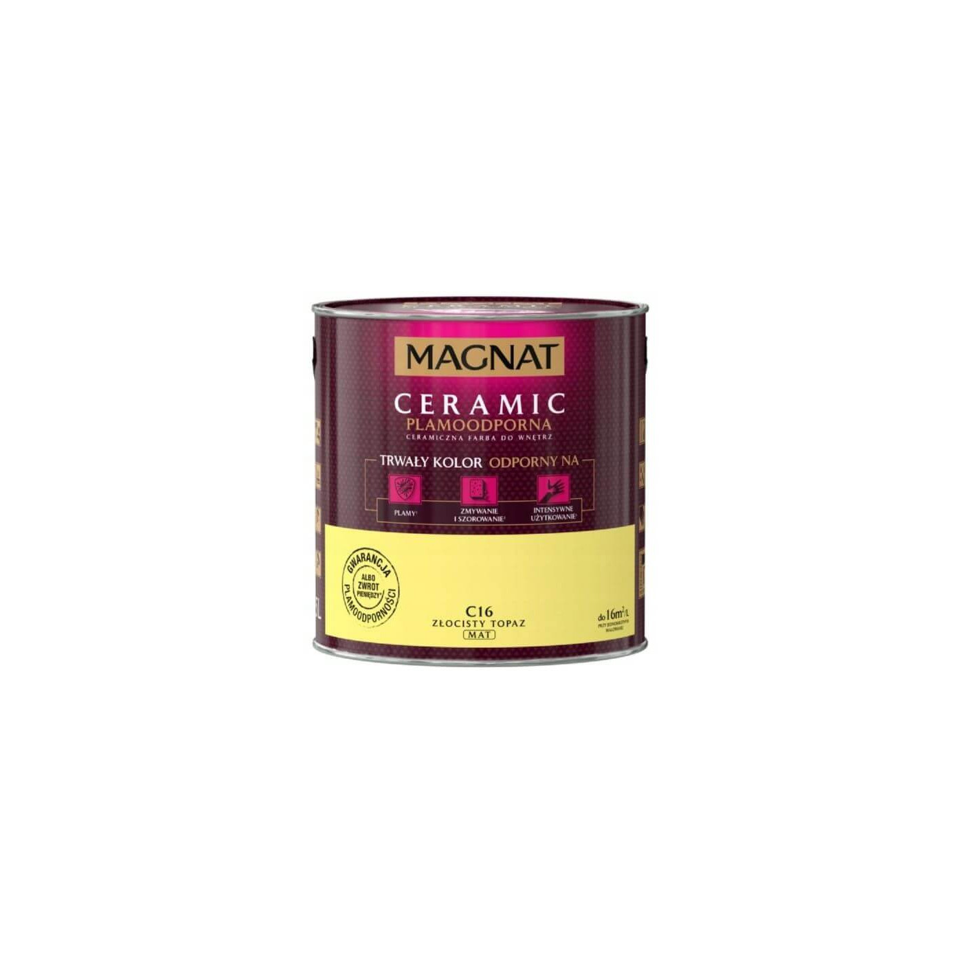 Farba Ceramiczna Magnat Ceramic C16 Złocisty Topaz 2,5l