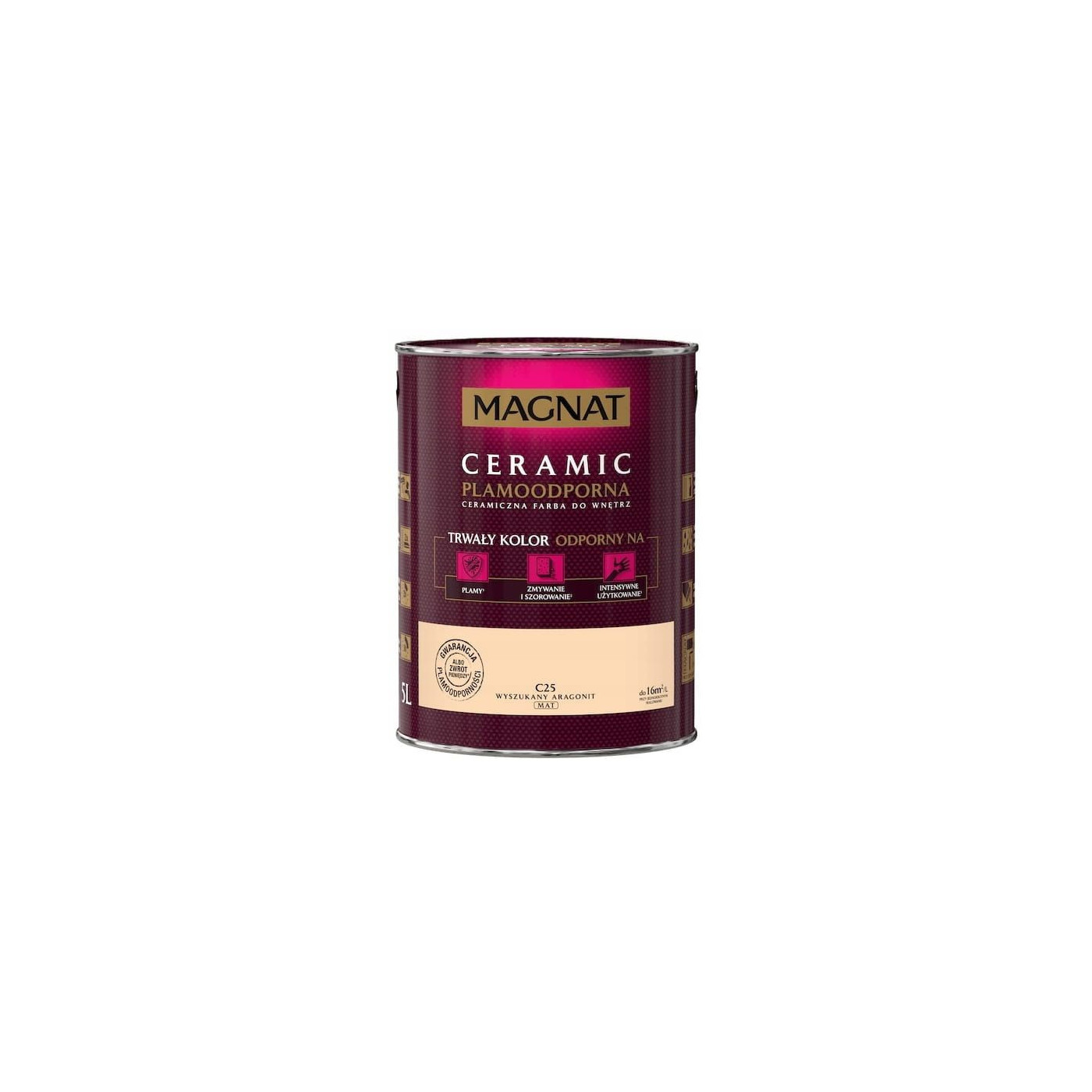 Farba Ceramiczna Magnat Ceramic C25 Wyszukany Aragonit 5l