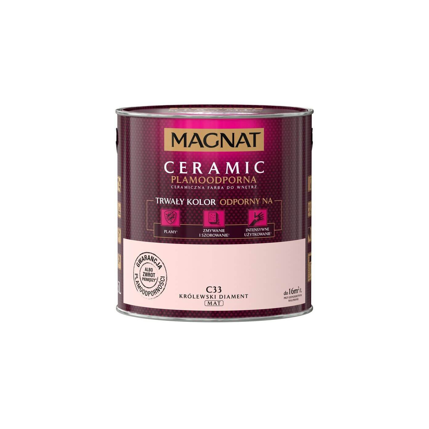 Farba Ceramiczna Magnat Ceramic C33 Królewski Diament 2,5l
